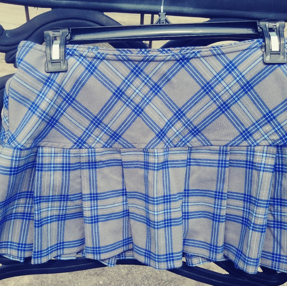 Girls Limited Too Plaid Skirt Size 10/12